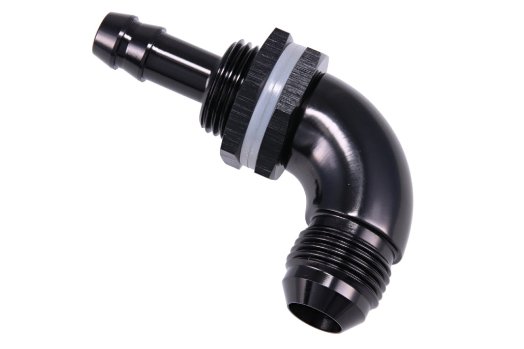 90Deg Bulkhead Kit An-6 Male Flare To 5/16In Barb