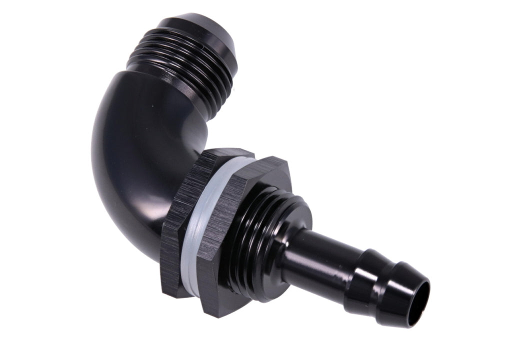 90Deg Bulkhead Kit An-6 Male Flare To 5/16In Barb