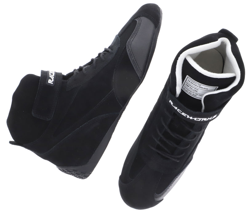 RACEWORK BLACK RACE BOOTS / SHOES