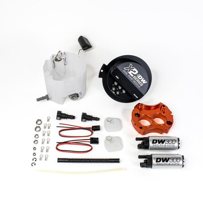 DeatschWerks - X2 FUEL PUMP MODULE, DEATSCHWORKS VE-F, 2 X 300, 9-301-7002