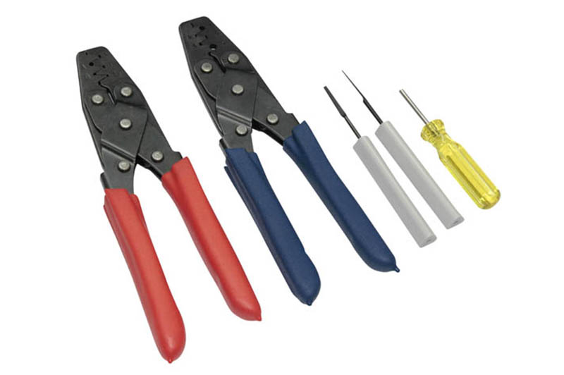 Haltech - Dual Crimper Set Inc 3 pin removal tools HT-070300
