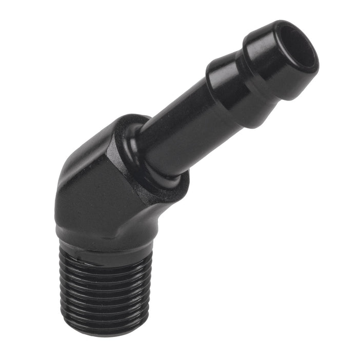 Male Npt 1/8In To 1/4In (An-4) Barb 45Deg
