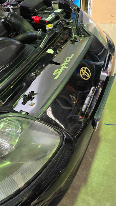 Platinum Racing Products - Radiator Cooling Panel - Toyota Supra JZA80