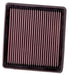 33-2935 K&N Replacement Air Filter, 2005 - 2022 Vauxhall/ Opel/ Fiat/ Alfa Romeo