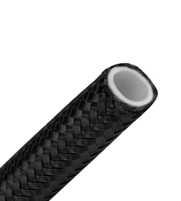 Zoo Performance - 200 Series PTFE (teflon) Hose - Black Stainless Steel Braid