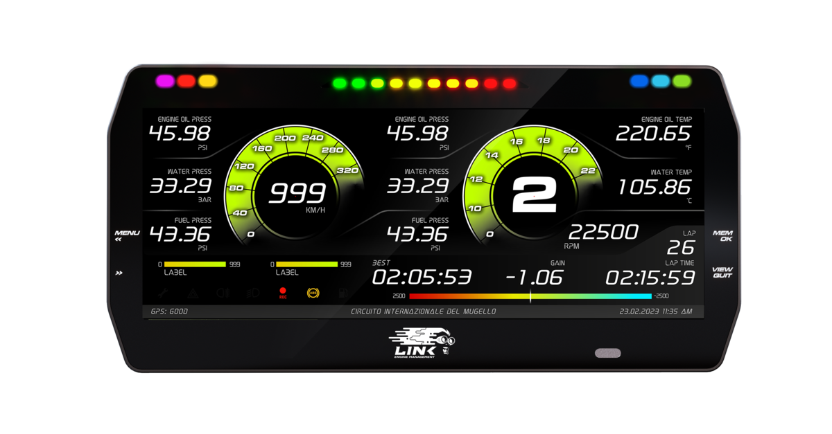 LINK MXT Strada 10" Dash - Race Edition