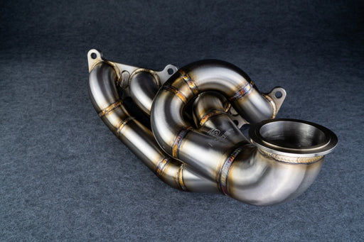 6Boost Toyota 3RZ Forward Position Pro Mod Exhaust Manifold - reference image 1