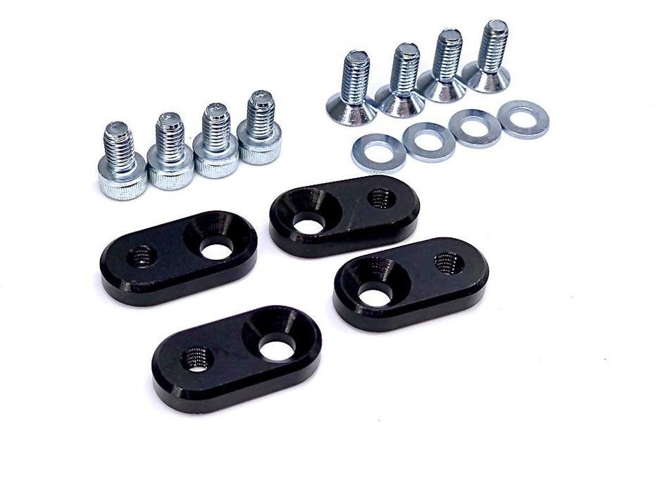 Platinum Racing Products - Billet US License Plates to JDM Adapter Bracket