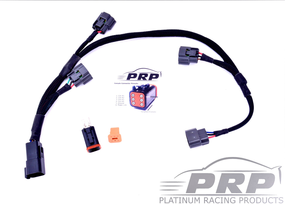Platinum Racing Products - Ignition Coil Loom - Universal 4 Cylinder