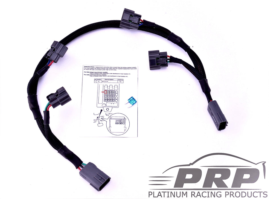 Platinum Racing Products - Ignition Coil Loom - Universal 4 Cylinder