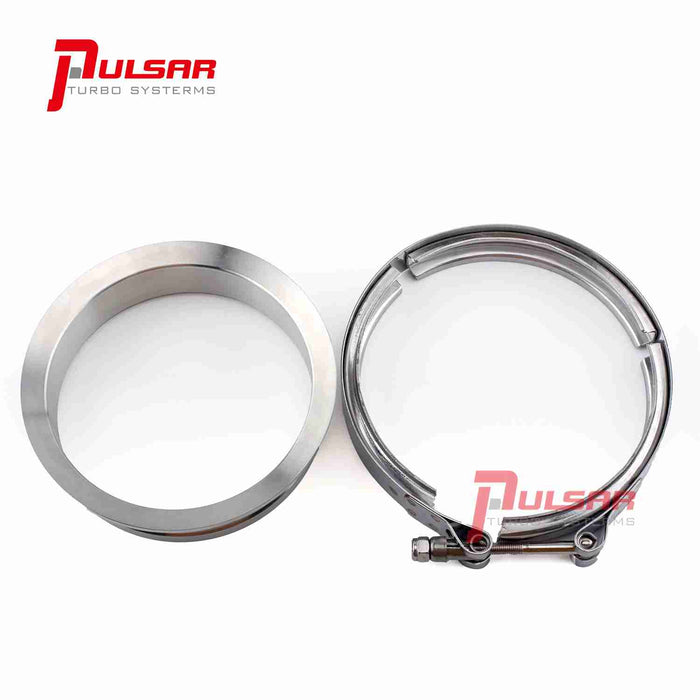 Pulsar Turbos - Pulsar PSR Stainless Steel Flange Clamp Kit for PRO88 PRO98 PRO106 Turbos