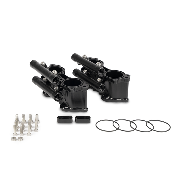 Dual Fuel Rail Billet Tumbler Delete Kit - Subaru 01-07 WRX/STI & 08-21 STI