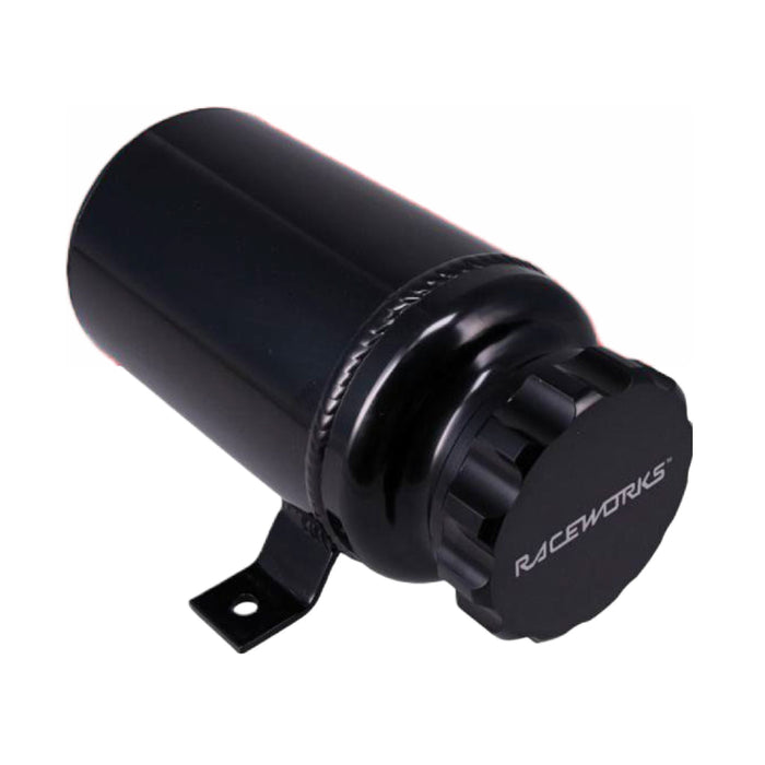 1L Black Round Washer Tank Od 89Mm H180Mm