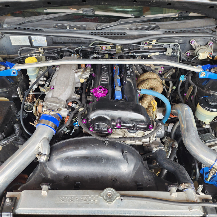 Platinum Racing Products - Engine Bay Dress Up Washer Kit - Nissan Silvia S13/S14/S15