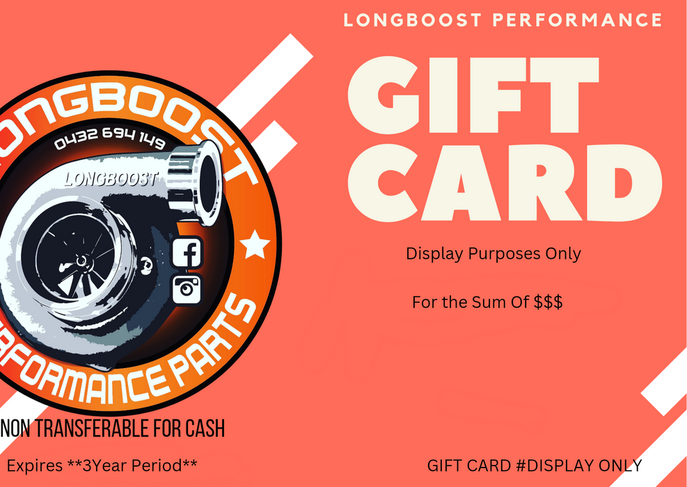 LongBoost Performance Parts Gift Cards