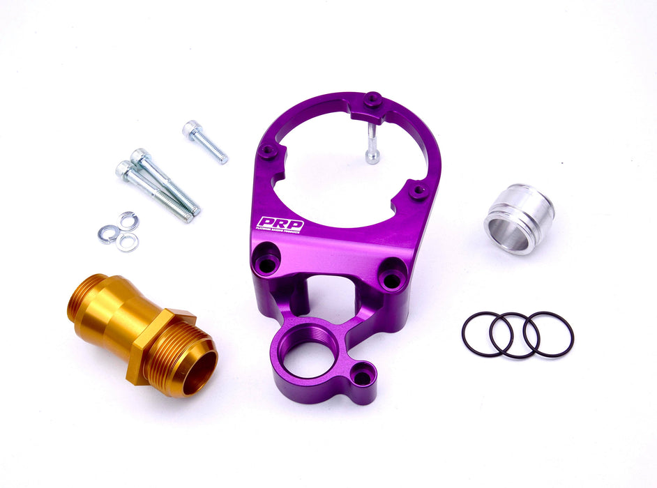 Platinum Racing Products - Pro Series CAS Bracket With Head Drain Fitting - Nissan RB20/RB25/RB26