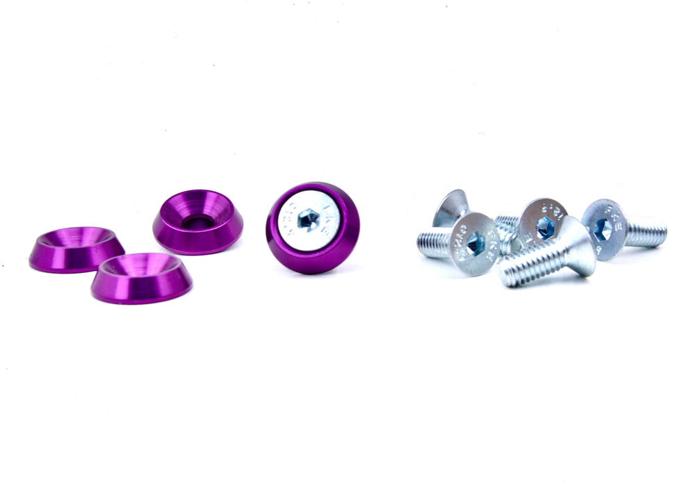 Platinum Racing Products - Countersunk Vehicle Dress Up Bolts and Washers - Universal M8 x 20mm
