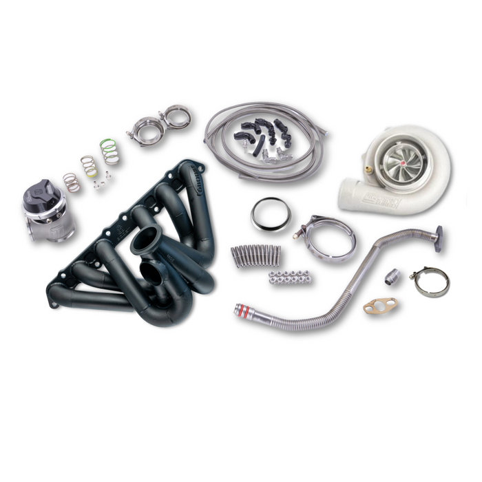 Platinum Racing Products - 6Boost Precision Next Gen 6266 Turbo Kit to Suit Toyota 2JZ-GE