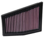 33-3031 K&N Replacement Air Filter, 2011 - 2015 Audi RS5/ RS4 (LEFT)