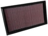 33-3036 K&N Replacement Air Filter, 2015 - 2025 Audi/ Volkswagen/ Cupra/ Skoda