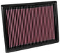 33-3045  K&N Replacement Air Filter, 2015 - 2025 Toyota Hilux/ Fortuna / Mitsubishi Triton
