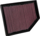 33-3055 K&N Replacement Air Filter, Volvo V40 Cross Country 1.5-2.0L, '15-20'