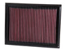 33-3059 K&N Replacement Air Filter, Nissan Navara/Mercedes-Benz X220/250d, 2.3TD, '15-22