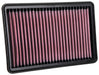 33-3129 K&N Replacement Air Filter, 2012 - 2017 Hyundai Santa Fe/ Kia Sorento