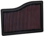 33-3132 K&N Replacement Air Filter, 2018 - 2025 Mercedes-Benz B Class/ A Class/ C Class/ GLE