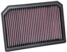 33-3133 K&N Replacement Air Filter, 2018 - 2025 Mercedes-Benz A Class/ B Class/ GL/ CLA