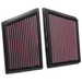33-3153 K&N Replacement Air Filter, 2019 - 2024 Porsche 911