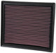 33-5017 K&N Replacement Air Filter, 2014 - 2023 Toyota Tundra/ Tacoma/ Sequoia