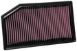 33-5076 K&N Replacement Air Filter, 2018 - 2025 Jeep Wrangler/ Gladiator