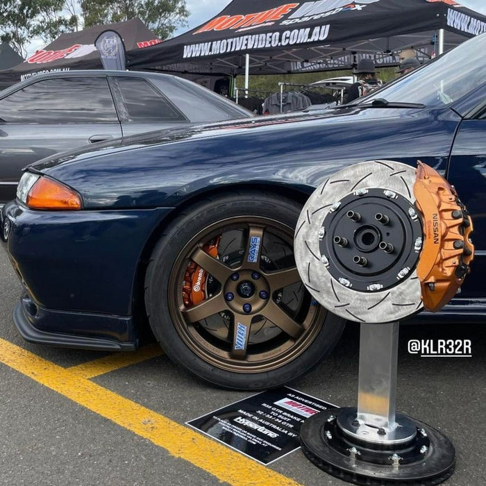Platinum Racing Products - R35 Big Brake Upgrade Conversion Kit - Nissan Skyline R32 R33 R34