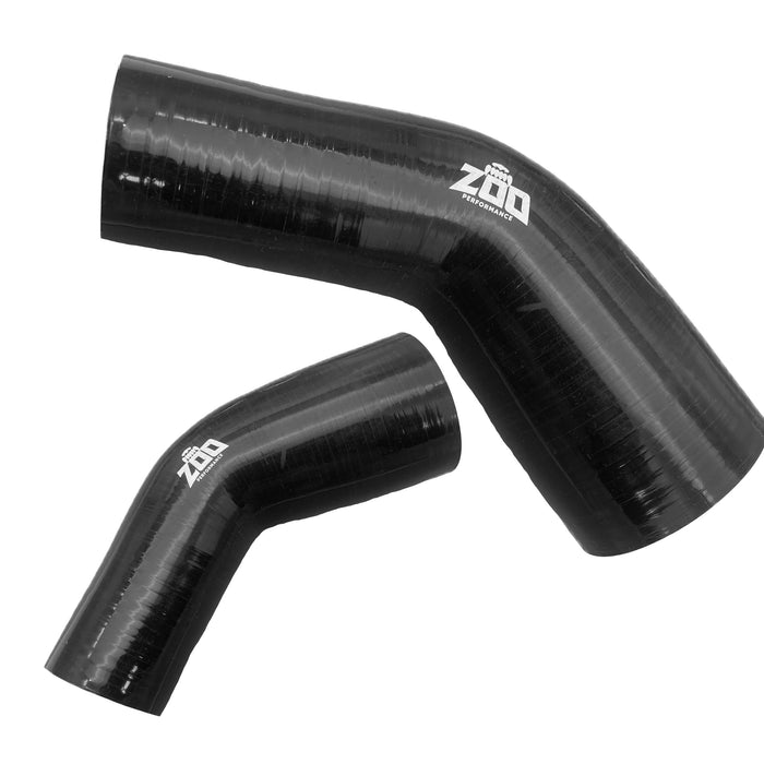 Zoo Performance - 45 Degree Silicone Hose Reducer Joiner