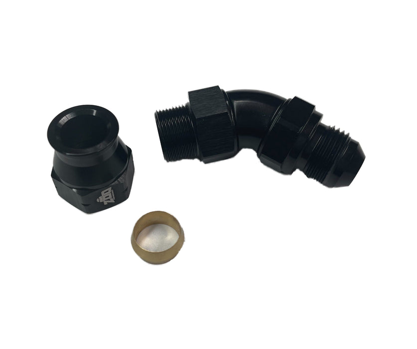Zoo Performance - 600 Series Hardline 45 Deg Male AN Hose Fitting