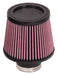 RU-5174 K&N Universal Clamp-On Air Filter - 2-1/2"FLG, 6"B, 5"T, 5"H