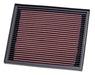 33-2119 K&N Replacement Air Filter, 1996 - 2020 Land Rover/ Citroen/ Peugeot/ Toyota/ Vauxhall