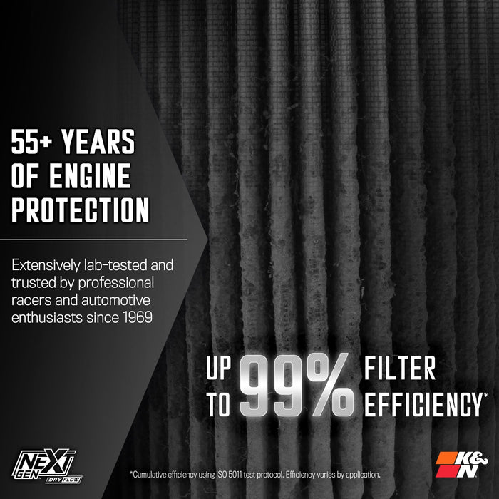 50-1561D K&N NextGen Dryflow Cold Air Intake - Dodge RAM 1500 V8 5.7L F/I