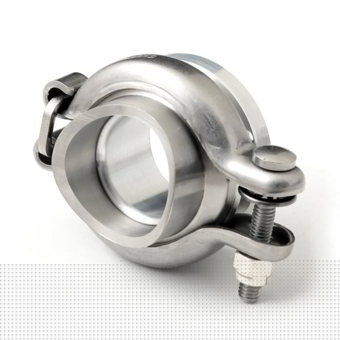 GFB - Weld-On V-Band Mounting Kit (Bolt-On Body To Ss Weld On)