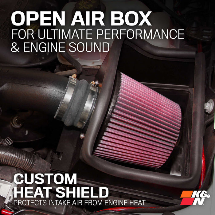 57-2581 K&N Performance Air Intake, 2011 - 2014 Ford F-150 V8