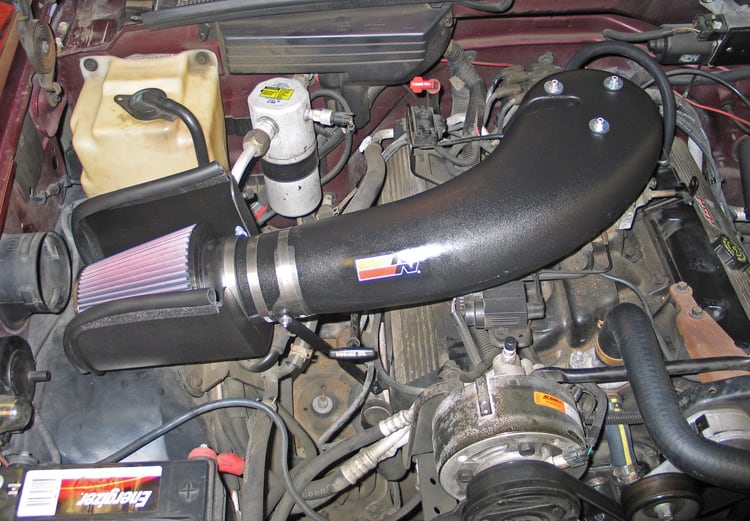 57-3027 K&N Performance Air Intake System, 1988 - 1995 Chevrolet/ GMC Models
