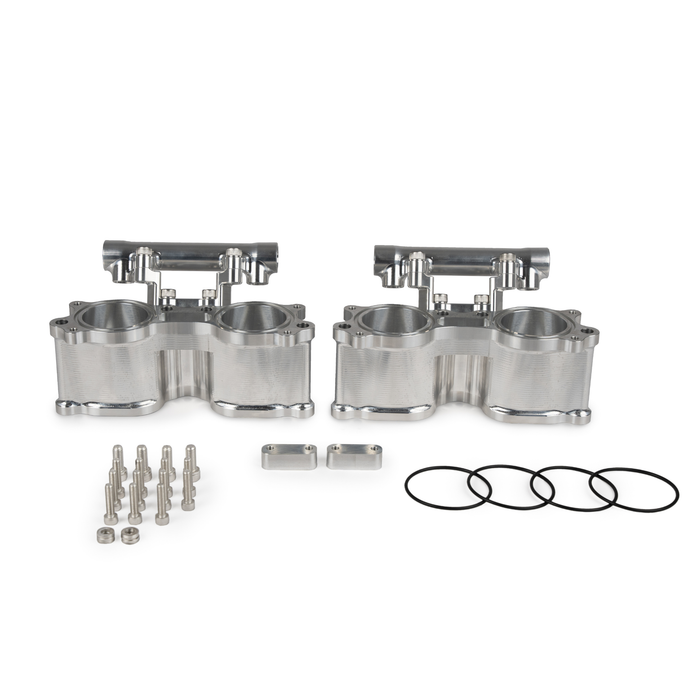 Dual Fuel Rail Billet Tumbler Delete Kit - Subaru 01-07 WRX/STI & 08-21 STI