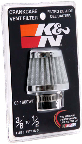 62-1600WT K&N Vent Air Filter/ Breather