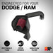 63-1561 K&N Performance Air Intake System, 2009 - 2024 RAM DT 1500/ 2500/ 3500 5.7L V8