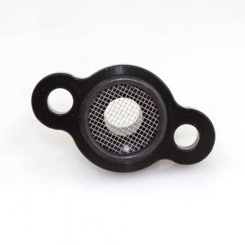 Precision Turbo & Engine - #12 Large Oil Drain Flange W/Screen