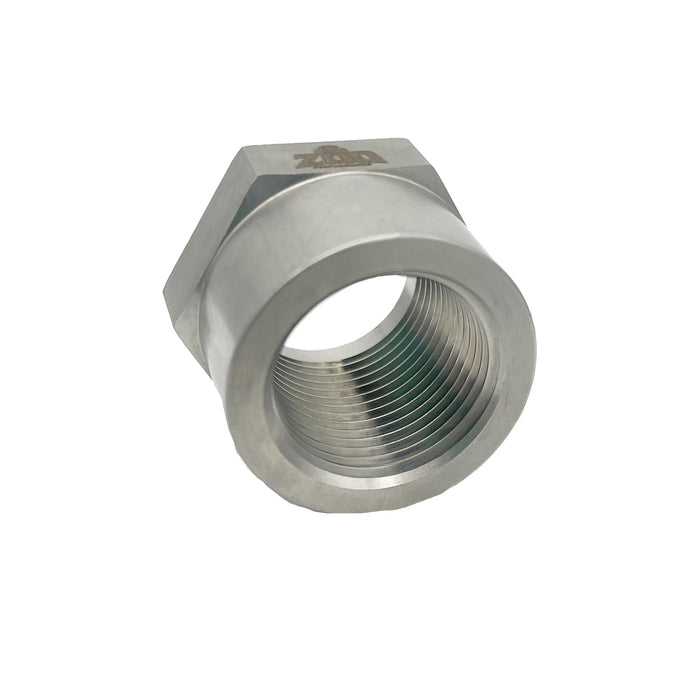 Zoo Performance - Weld on Bung -  Female Stainless Steel NPT Bungs with Hex Head