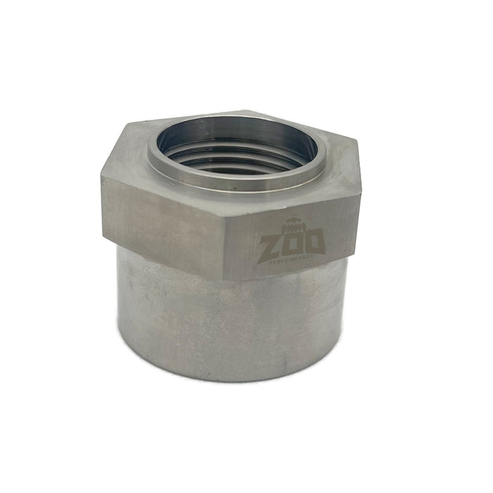 Zoo Performance - Weld on Bung -  Female Stainless Steel NPT Bungs with Hex Head