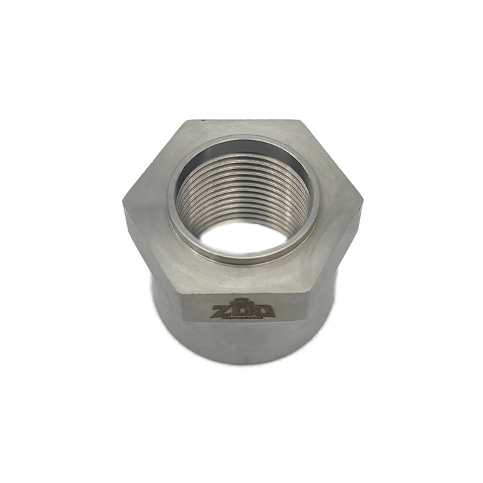 Zoo Performance - Weld on Bung -  Female Stainless Steel NPT Bungs with Hex Head