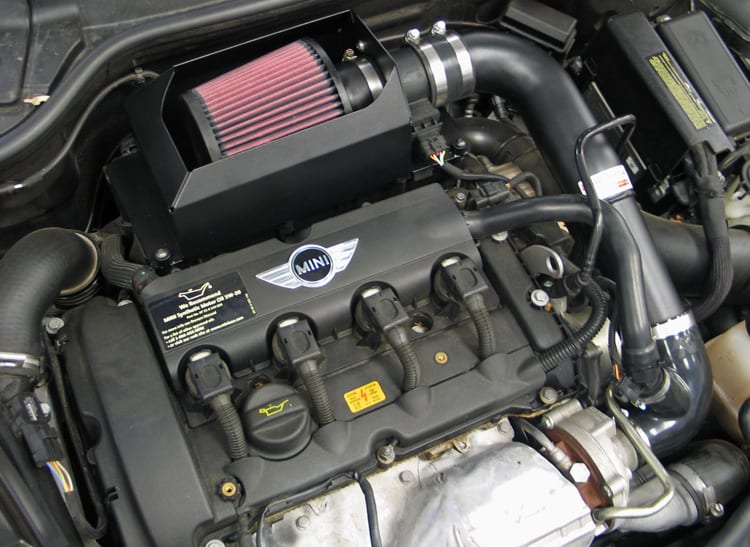 69-2004TTK K&N Performance Air Intake System, 2007 - 2010 Mini Cooper S 1.6L L4